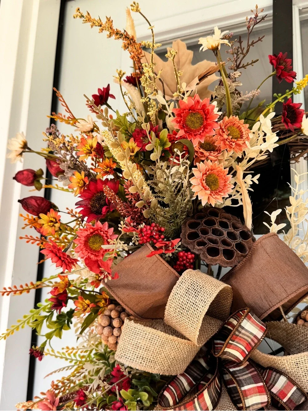 Rustic Grapevine Fall Wreath